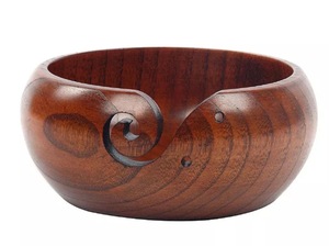 Wooden <b>Yarn</b> Bowls High Quality - Product Image 4