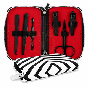 QORVEX INSTRUMENTS Portable Luxurious High Quality Stainless Steel 10mm Curved Sharp Cuticle Scissors for <b>Nail</b> Care Beauty - Product Image 4