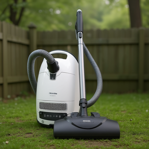 <b>Bagged</b> Canister Vacuum <b>Cleaner</b> for Pet Hair Removal with Powerful Suction - Product Image 3