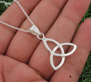 Collier pendentif vintage minimaliste en argent sterling 925, unisexe, chaîne simple, charme délicat, bijoux plaqués platine, anniversaire - Product Image 3
