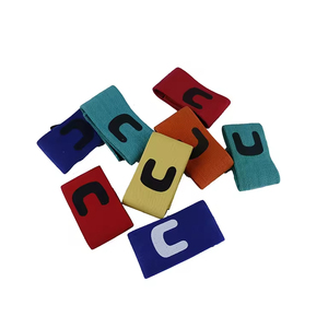 Brazalete Deportivo de Algodón Barato al por Mayor con la Bandera de Inglaterra para Partidos de Fútbol, Equipo de Entrenamiento Elástico, Brazalete de Capitán de Fútbol - Product Image 1