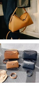 Bolsos de Hombro Cruzados de Cuero Genuino de Alta Calidad para Mujer, Estilo Retro de Lujo, con Cierre, Diseño Portátil, Grandes y Elegantes - Product Image 6