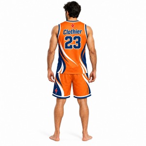Ropa Deportiva Transpirable y Ligera para Entrenamiento, Competencia, Práctica, Ejercicio, Baloncesto, Uniforme de Equipo Atlético, Jersey y Pantalones Cortos - Product Image 2