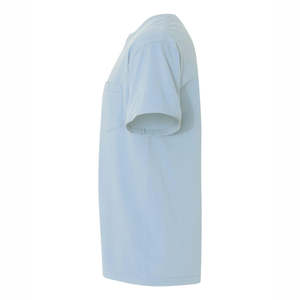 T-shirts unis pour hommes de haute qualité, impression sérigraphique personnalisée, couleur personnalisée, tissu 100% coton peigné, t-shirts universitaires - Product Image 3