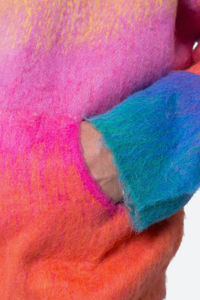 Sudadera con Capucha Oversize para Hombre, Tie-Dye, Color Degradado, Tejido de Felpa, Manga Regular, para Otoño - Product Image 4
