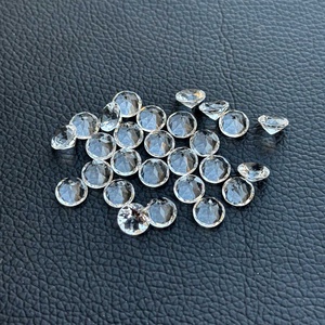 2mm-10mm Cristal Natural Cuarzo Facetado Redondo Corte Brillante Piedra Preciosa Suelta Proveedor Venta al por mayor Piedra de Cuarzo Blanco Joyería En Venta - Product Image 2