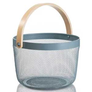 3 Tier Stackable Metal Wire Fruit <b>Basket</b> Floor Stand Black Iron <b>Mesh</b> Vegetable <b>Storage</b> Rack for Kitchen Pantry Cabinet Organizer - Product Image 2