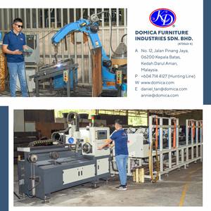 Estructura de cama de metal de dos pisos moderna, tamaño doble para apartamento, hotel, escuela, escuela, o para el hogar, o para el - Product Image 3