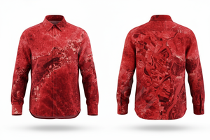 Fashionable Streetwear Custom Camouflage Printed Long Sleeve <b>Dress</b> Shirt Stylish Casual Streetwear Fashion Trendy <b>Dress</b> Shirts - Product Image 2