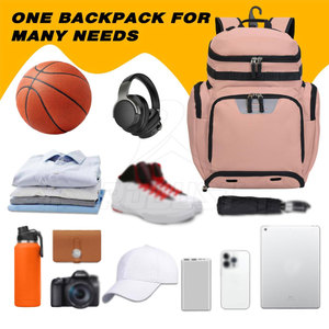Mochila Deportiva Ligera para Baloncesto con Gran Capacidad, Material de Nailon y Poliéster para Equipo de Baloncesto - Product Image 4