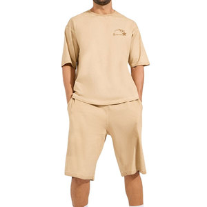 Conjunto de Pantalones Cortos para Hombre, 100% Algodón, Tela Suave y Transpirable, Ligero y Elegante para el Verano - Product Image 1