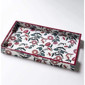 Premium MDF Printed Serving Tray for Daily Serving Food Drinks Tea Coffee Decorative Tray - Product Image 1