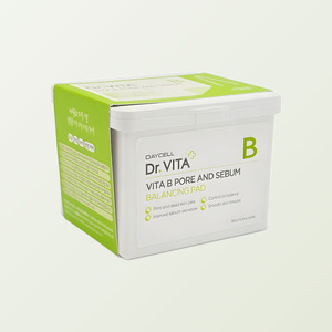 แผ่นโทนเนอร์ quiya Dr. Vita Vita B Pore and Sebum Balancing Pad 180 กรัม แผ่นโทนเนอร์สำหรับผิวหน้า - Product Image 3