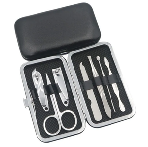 OEM Private Label Supplies Professional Luxury Stainless Steel 12-Piece Manicure and Pedicure <b>Kit</b> with Custom Colors - Product Image 3