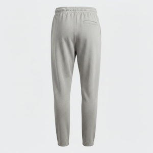 Pantalon décontracté pour homme coupe slim en tissu Oxford respirant avec doublure polaire, taille élastique, broderie de marque, idéal pour le bureau, OEM - Product Image 2