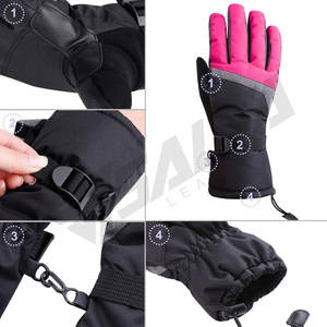 Gants d'hiver tricotés imperméables toutes saisons, gants à ultra-adhérence, gants de ski en laine tricotée imperméables Crosspoint - Product Image 6