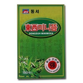 Dongseo Mini Moxibustion Gang, 180 Piezas, Altteum Gujeomji Ongugi Stick, Categoría de Producto Premium - Product Image 2