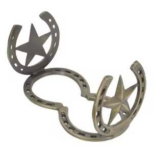 Contemporary Metal Bookends Sculptural Design Irregular Shape 2Pcs Desk Office Decorative Bookend Set - Product Image 5
