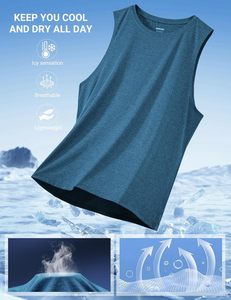 Wholesale Men's <b>Stringer</b> Tank Top Bodybuilding Gym Fitness Sleeveless <b>Vest</b> Lightweight Performance Sportswear Custom Branding - Product Image 4