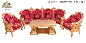 Ensemble de canapés en teck 7 places au look élégant, design moderne, mobilier de maison, couleur personnalisée, salon, salle de séjour - Product Image 6