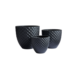 Grands pots en fibres de ciment classiques minimalistes traditionnels pour utilisation au sol, durables, légers, décoration intérieure et extérieure avec plante - Product Image 6