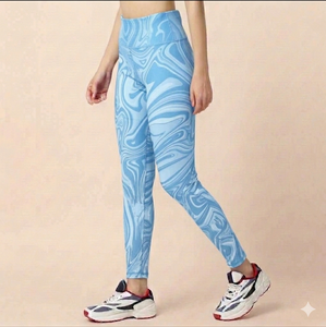 Leggings de Cintura Alta para Mujer a Precio Económico, Transpirables, Anti-Bacterianos, Tejidos con Costuras, para Yoga y Fitness - Product Image 3