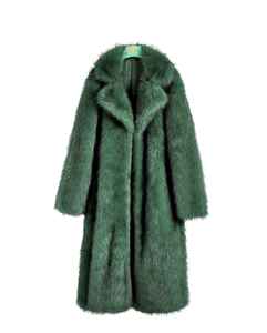 Manteau long unisexe en fausse fourrure, peluche douce de qualité supérieure, pour l'hiver, sur mesure, avec logo personnalisé, fournisseur OEM ODM en gros - Product Image 1