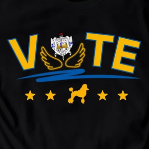 Custom <b>Women</b> Vote T-<b>Shirt</b> <b>Black</b> Graphic Printed Short Sleeve Crew Neck Cotton Tee Voting Awareness Casual Fashion Streetwear - Product Image 3