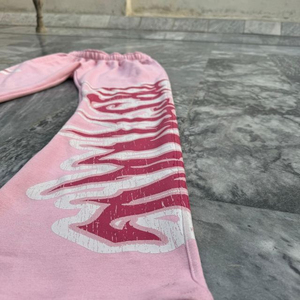 Conjuntos de Sudadera con Capucha y Pantalones de Chándal de Algodón 100% de Tallas Grandes para Invierno, Estilo Urbano, Transpirables, de Secado Rápido, con Efecto Apilado y Corte Acampanado - Product Image 5