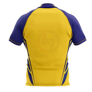 Maillot de rugby élégant avec une coupe athlétique et un tissu léger, adapté aux activités sportives - Product Image 3