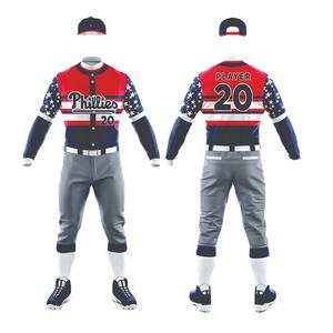 Concevez Votre Propre Uniforme De Baseball En Gros Softball Football Uniforme Ensemble Personnalisé Imprimé Logo Uniforme D'équipe - Product Image 2