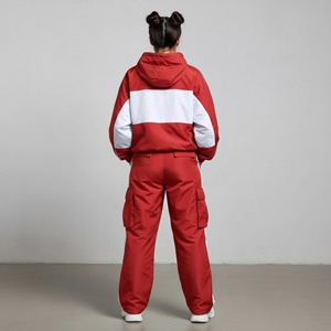 New Arrivals Color Block Tracksuits for Women Custom Streetwear Full <b>Zip</b> <b>up</b> <b>Jacket</b> Skinny Pants Women Sweatsuits Two Piece Set - Product Image 3