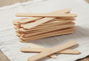 Bâtonnets de crème glacée en bois écologiques à texture fine, en bois de bouleau de qualité alimentaire pour restaurants, événements et usage domestique - Product Image 5