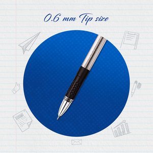 Promotional Best Quality Cello Technotip Ballpoint Pens Plastic Lightweight Novelty Fine 0.6mm Multi-color <b>Ink</b> Personalized - Product Image 4