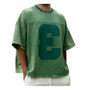 เสื้อยืด OEM ผ้าฝ้ายนุ่ม เสื้อยืดเลเยอร์ เสื้อยืดสไตล์สตรีท สำหรับวัยรุ่น เสื้อผ้าแฟชั่นแนวเมือง ผู้จำหน่ายเสื้อผ้า - Product Image 6