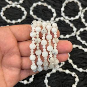 Natural Rainbow Moonstone <b>Bracelet</b> For Emotional Balance Healing Crystal Beaded <b>Bracelet</b> Handmade Gemstone Jewelry Gift - Product Image 4
