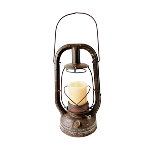 Farol Colgante de Aluminio con Recubrimiento en Polvo y Vidrio, Estilo Moderno, con Asa de Teca, para Interiores y Exteriores, Portavelas Decorativo para Jardín - Product Image 6