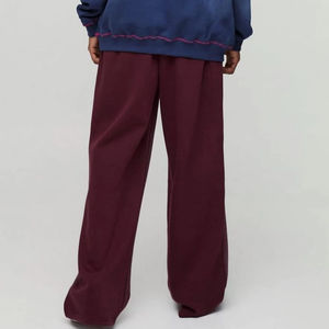 กางเกงวอร์ม ODM ทรงหลวม เอวจีบ ผ้าโพลีเอสเตอร์ผสมคอตตอน ระบายอากาศได้ดี สไตล์ลำลอง สตรีทแวร์ เหมาะสำหรับฤดูร้อน - Product Image 6