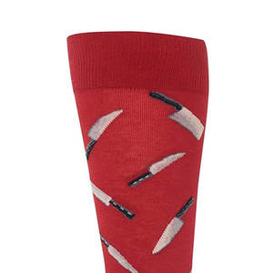 Chaussettes de sport rouges de qualité supérieure, chaussettes tubulaires personnalisées avec logo, chaussettes épaisses de compression pour le cyclisme, le basketball, super élastiques, pour hommes - Product Image 6