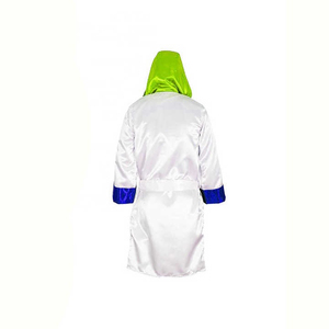 Best 2026 New Design Quality Boxing Robe With Hood Breathable Comfortable Boxing Robe With <b>Cheap</b> Price Custom Logo OEM - Product Image 4
