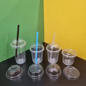 Vaso de Plástico PP Transparente Desechable en Forma de U, 12oz, 16oz, 24oz, con Logotipo Personalizado, Precio Bajo, Venta Caliente de Fábrica en Vietnam 2026 - Product Image 1