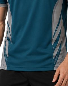 สีเทาเขียว เสื้อยืดกีฬาบุรุษ แห้งเร็ว ระบายอากาศได้ดี ยิม ฟิตเนส วิ่ง ออกกำลังกาย ชุดกีฬา เสื้อยืดฤดูร้อน เสื้อใส่ได้ทุกวัน - Product Image 6