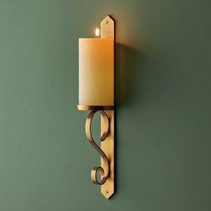 Antique <b>Wall</b> <b>Sconce</b> with a beautifully detailed structure that adds depth and sophistication to interior <b>walls</b> - Product Image 3