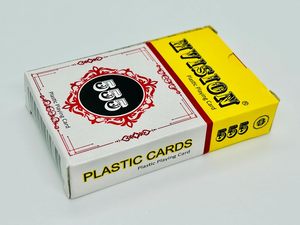 Baraja de Cartas de Plástico Marcadas 555 MVision, Cartas Marcadas Red Spy para Magia y Mentalismo, Duraderas, Lavables, Acabado Liso - Product Image 3