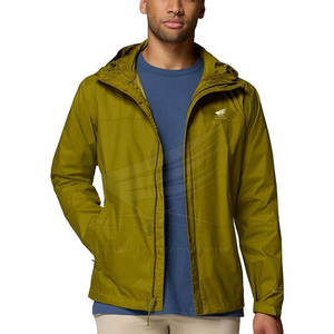 Chaqueta Impermeable con Capucha para Hombre, de Alta Calidad, Transpirable, con Logotipo Frontal, Estilo Urbano, Precio al por Mayor, Nueva Llegada - Product Image 4
