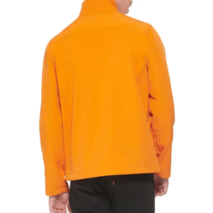 Custom Men's Softshell Jacket Windproof Waterproof Outdoor Hiking Work Jacket OEM ODM Private Label Bulk Manufacturer - Product Image 4