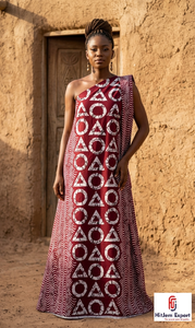 Tela de Felpa Coral con Estampado Africano Dobby de Alta Calidad de Kenia, Tela Tradicional Holandesa Resistente a las Manchas para Niños - Product Image 4