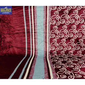 Luxury 1.2 KG Soft Warm <b>Winter</b> Polyester Flannel Raschel Single Bed Blanket for Single Beds - Product Image 5
