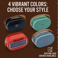 Haut-parleur solaire DV-1213S avec sangle de transport, mini enceinte sans fil, caisson de basses extérieur, vente en gros