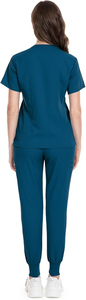 Combinaison de travail professionnelle de haute qualité, jersey confortable, coupe ajustée, utilisation hospitalière, surface lisse, finition de couture de qualité supérieure - Product Image 5